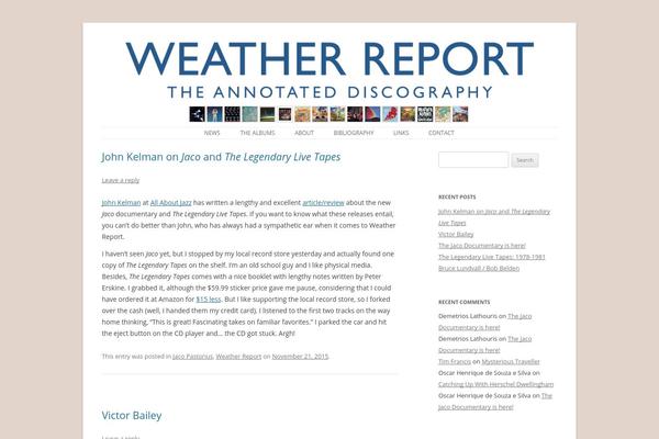 Site using Weather-report-concerts plugin