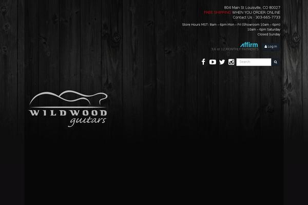 Site using Affirm-wildwood plugin