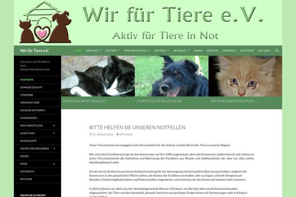 Site using Foster Me: Seek & Shelter an Animal in Need plugin
