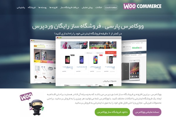 Site using WooCommerce plugin