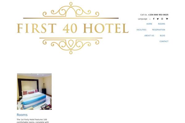 Site using Wp-hotel-booking-room plugin