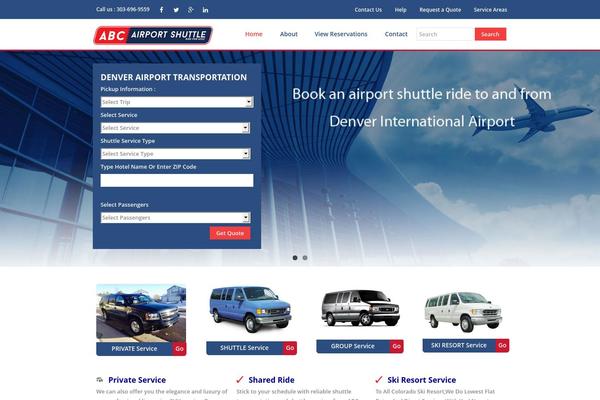 Site using car rental booking engine by Hispacar plugin