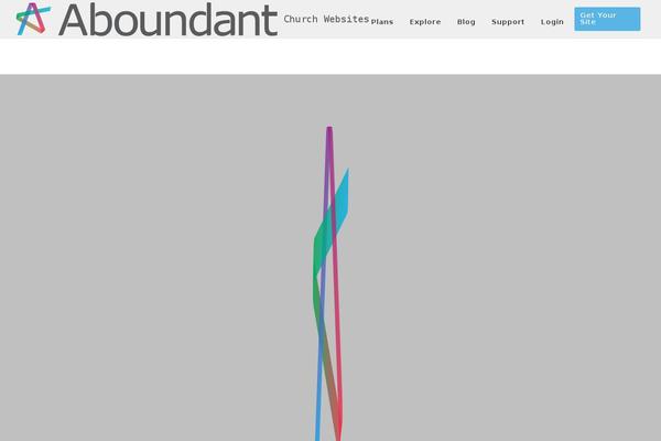 Site using Aboundant-charitable-tweak plugin