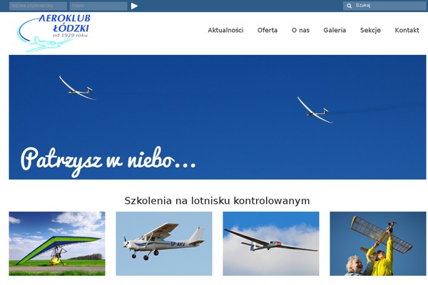 Site using Aeroklub-stats plugin