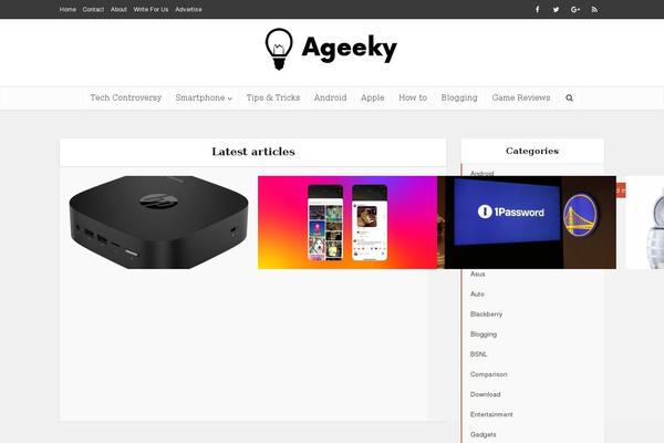 Site using Meks Easy Ads Widget plugin