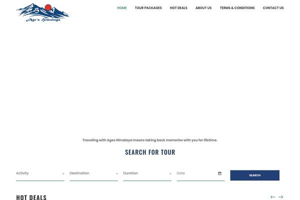 Site using Tourmaster plugin