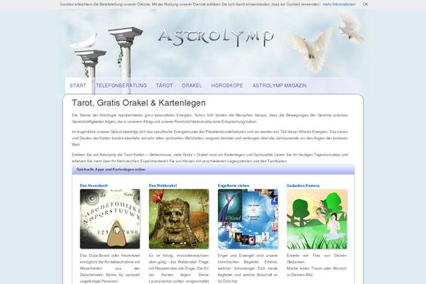 Site using Astro_magazin plugin
