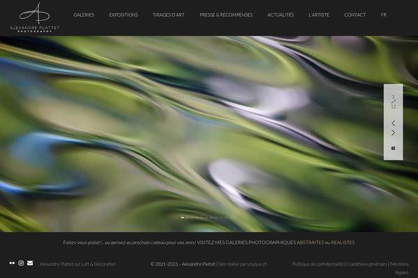 Site using Designthemes-portfolio-addon plugin