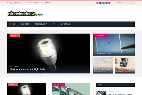 Site using Buooy Sticky Header plugin