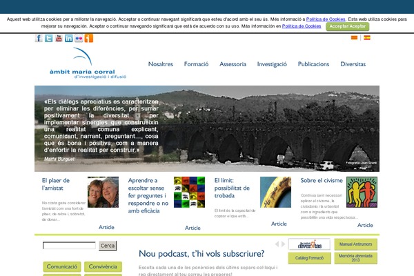 Site using Diario-visual-composer plugin