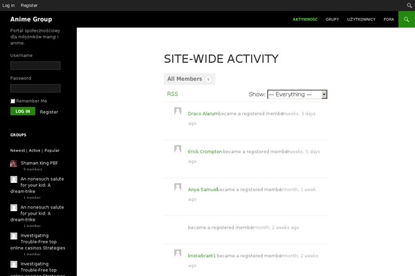 Site using BuddyPress Activity Plus plugin