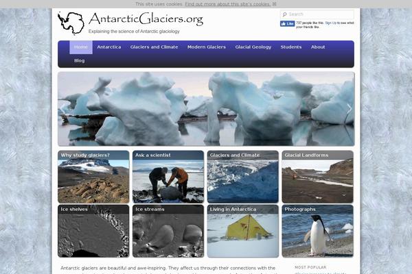 Site using Antarcticglaciers-pdf plugin
