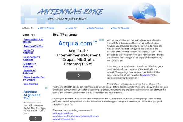 Site using Amzn plugin