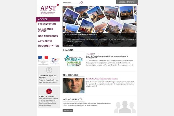 Site using Apst-experts-front plugin
