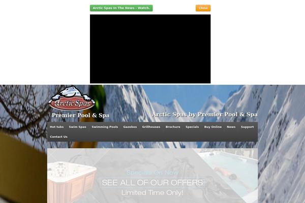 Site using Arcticspas-core-white-label-plugin plugin