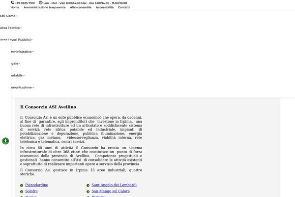 Site using Mad-amministrazione-trasparente plugin