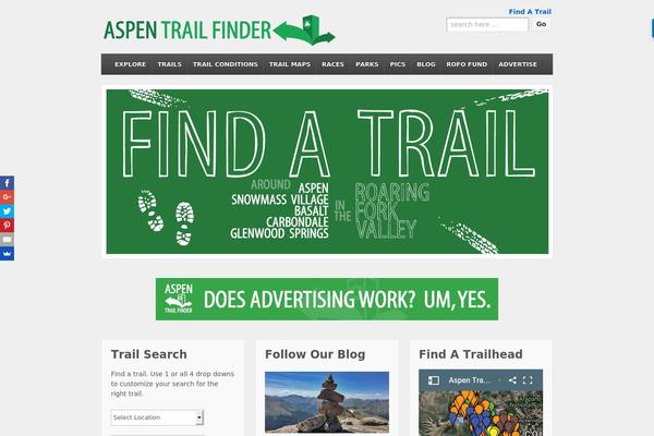 Site using Wp-trail-search plugin