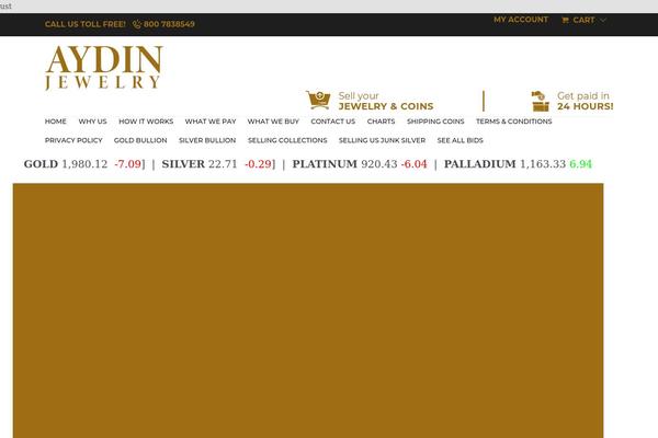 Site using Woocommerce-gold-price-live-aydinjewelrycom722 plugin
