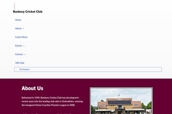 Site using Club-cricket-integration plugin