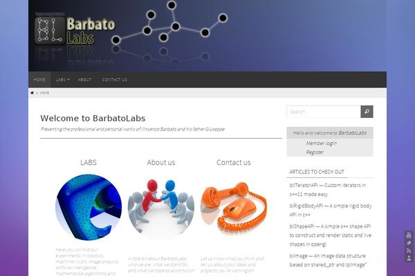 Site using WP Biographia plugin