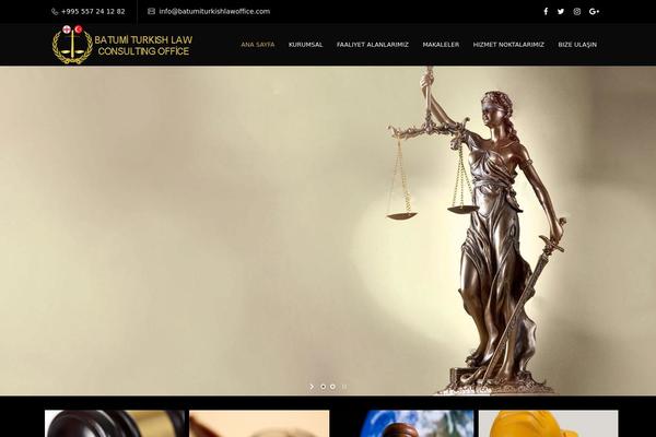 Site using Designthemes-attorney-addon plugin