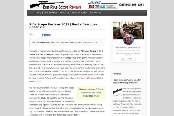 Site using Wp-reviews plugin