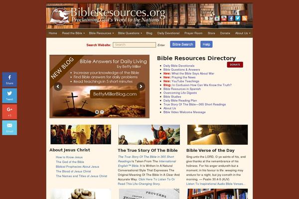 Site using Sermon Manager plugin