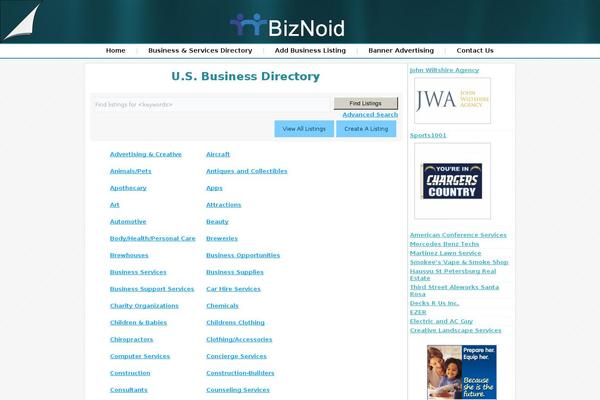Site using Business-directory-googlemaps plugin