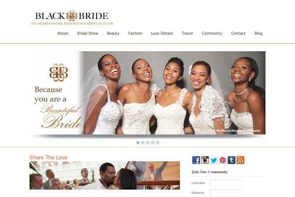 Site using Wedding-shop plugin