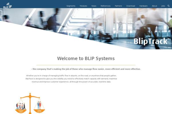 Site using Blip-widgets-bundle plugin