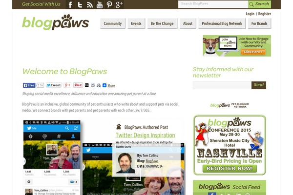 Site using Bp-featured-press plugin