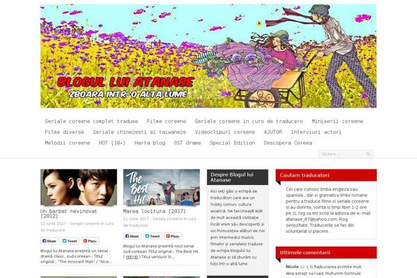 seriale coreene pe blogul lui atanase