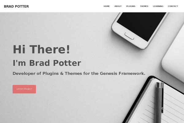 Site using Genesis-page-builder plugin