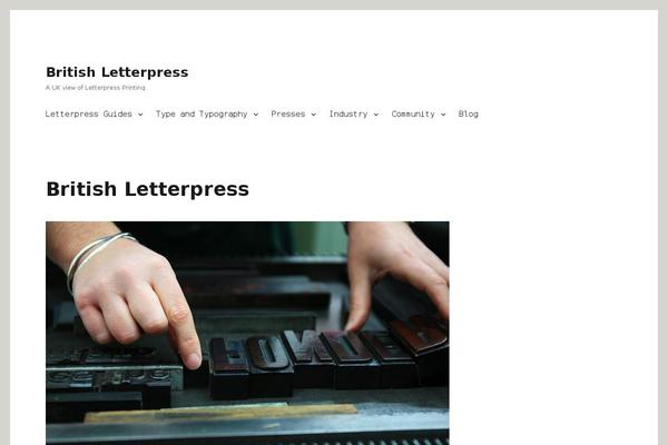 Site using Wp-typography plugin