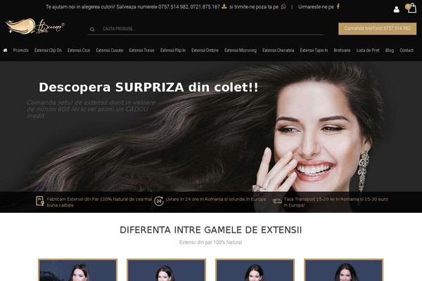 Site using Functionality for Shopera theme plugin