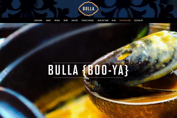 Site using Bulla-menu plugin