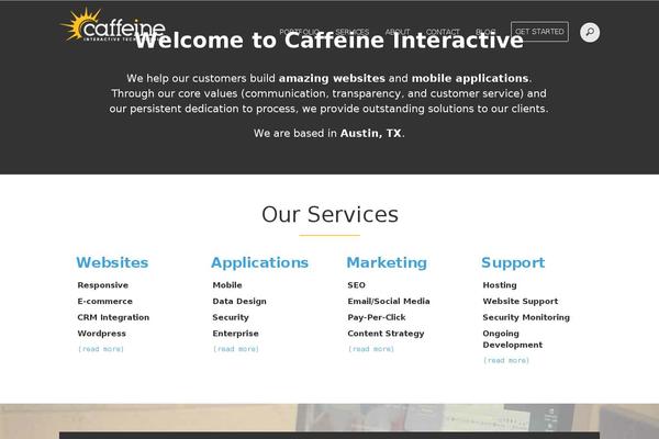 Site using Caffeine-widgets plugin