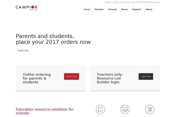 Site using Visucom-smart-sections plugin