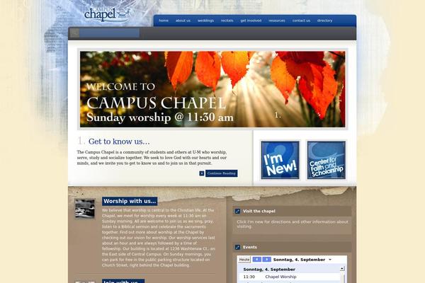 Site using church_admin plugin
