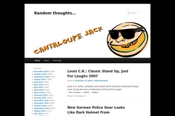 Site using Chuck Norris Jokes Widget plugin