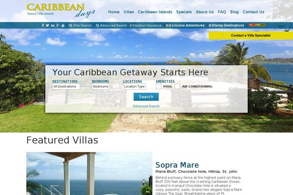 Site using Caribbean-days plugin
