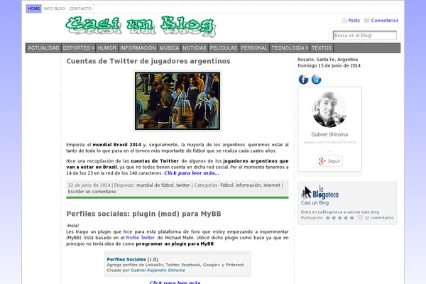 Site using Responsive Flickr Gallery plugin