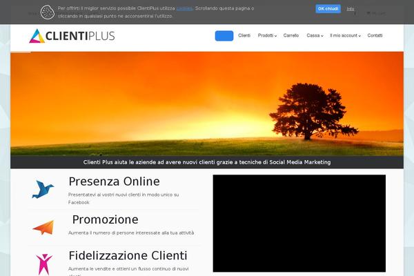 Site using Clientiplus-agency plugin