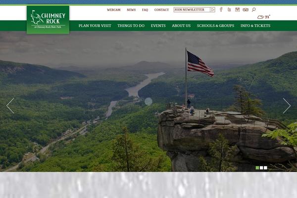 Site using Wp-google-maps-chimney-rock-park-customisation plugin