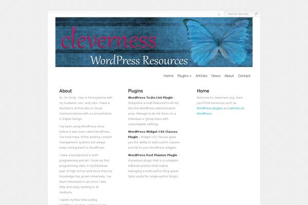 Site using Cleverness To-Do List plugin