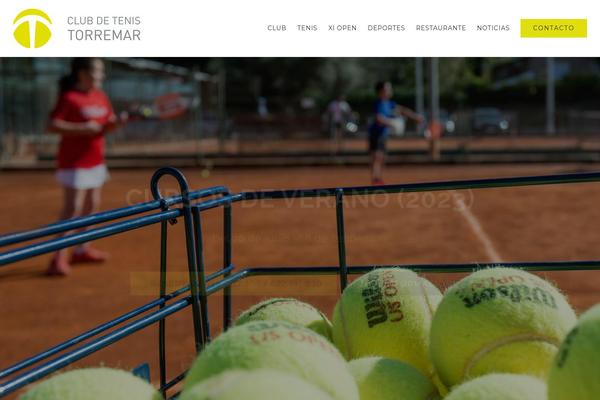 Site using Tennis-court-bookings plugin