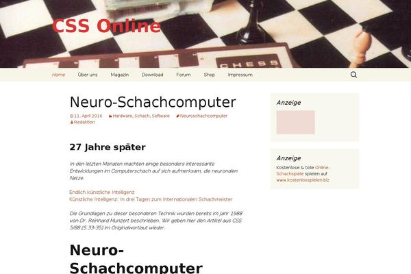 Site using Chess Game Viewer plugin