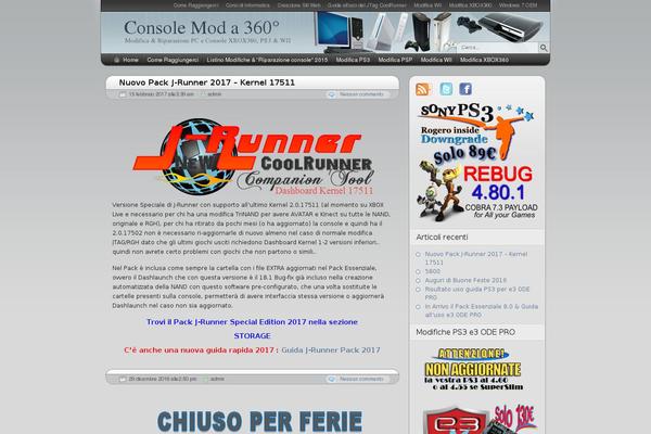 Site using Flash MP3 Player plugin