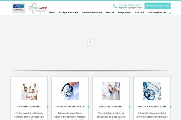 Site using Designthemes-doctor-addon plugin