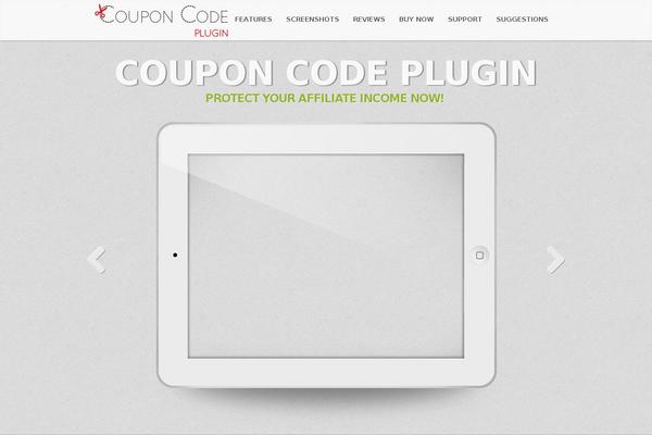 Site using Couponcodeelite plugin